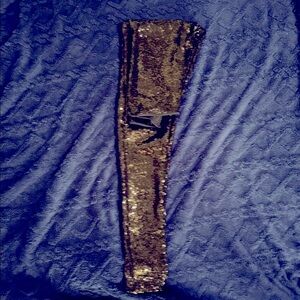 Black Sequin Pants
